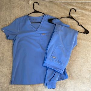FIGS CEIL BLUE Scrubs S/ST